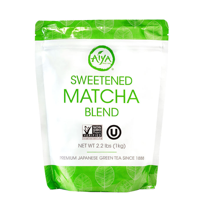 Aiya Matcha Sweetened Matcha Green Tea Powder 2.2 lbs (1kg)