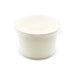 White Paper Waterproof Takeout Bowl 30 fl oz / 5.5" dia (600 pcs) - No Lids