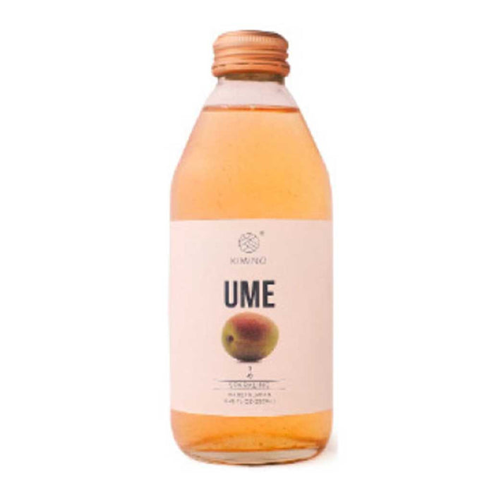 Kimino Sparkling Ume Plum Juice 8.45 fl oz (250ml) x 24 bottles