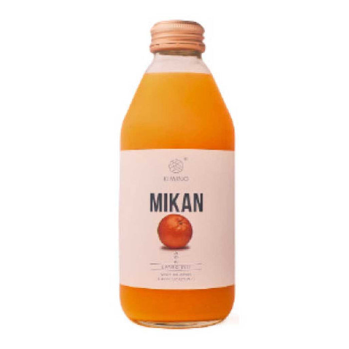 Kimino Sparkling Mikan Mandarin Orange Juice 8.45 fl oz (250ml) x 24 bottles
