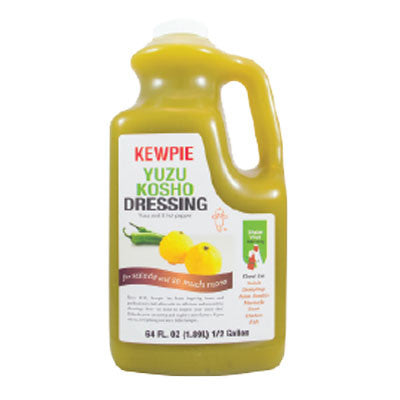 Kewpie Oil-Free Yuzu Kosho Citrus Chili Dressing 64 fl oz / 1890 ml