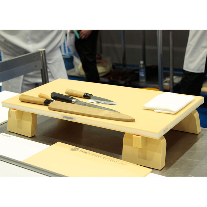 Hasegawa FSR Wood Core Soft Rubber Cutting Board 39.4" x 15.7" x 1.2" ht