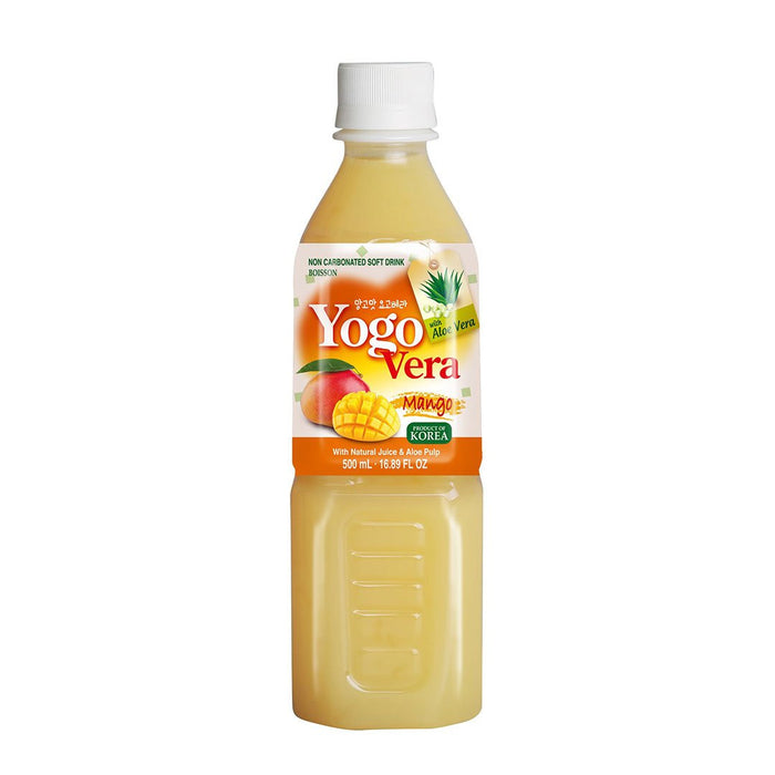 Wang Yogo Vera Mango Non-Carbonated Drink With Aloe Vera 16.9 fl oz (500ml) x 20 bottles