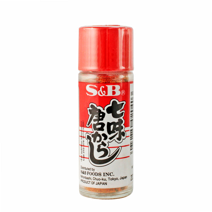 S&B Shichimi Togarashi - 7 Spice Blended Chili Pepper 10 bottles x 0.52 oz (15g)