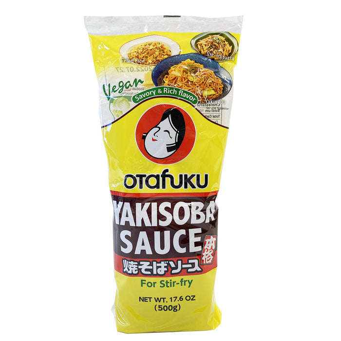 Otafuku Vegan Yakisoba Stir Fry Noodle Sauce 17.6 oz / 500g