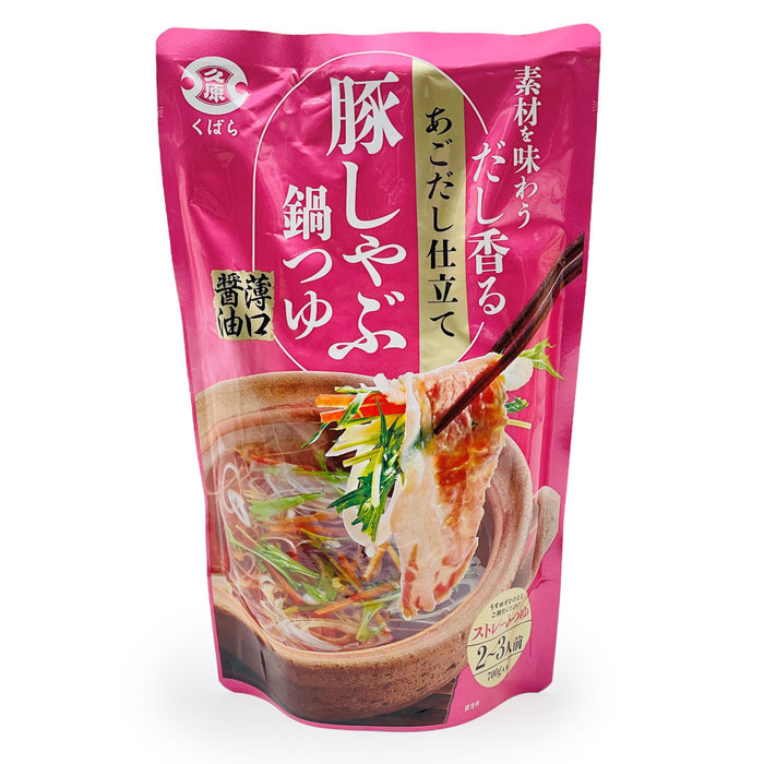 Kubara Hot Pot Soup Base Agodashi x Soy Sauce for Butashabu 1.54 lbs / 700g