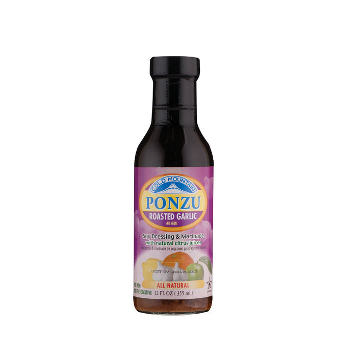 Cold Mountain Organic Ponzu Sauce with Roasted Garlic 12 fl oz / 355ml