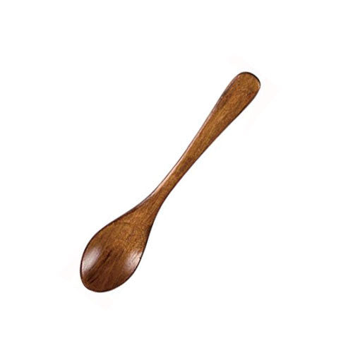 Wooden Coffee & Dessert Spoon 4.5" Length