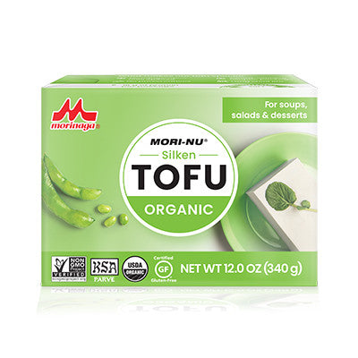 Mori-nu Organic Tofu Soft Silken 12 packages of 12 oz / 340g