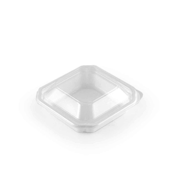 Lids for BF-11 Small White Take Out Tray 4.3" x 4.3" #800621 (1600 lids/case)