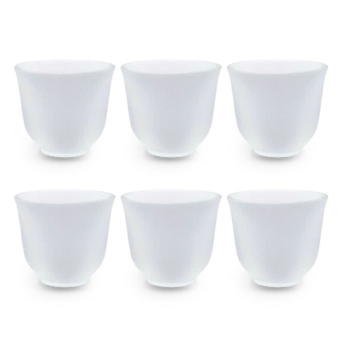 Otsuka Frosted Glass Sake Cup 1.3 fl oz (Set of 6)