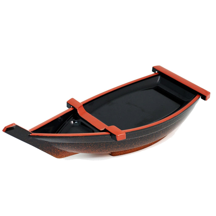 Resin lacquer Sushi Serving Boat