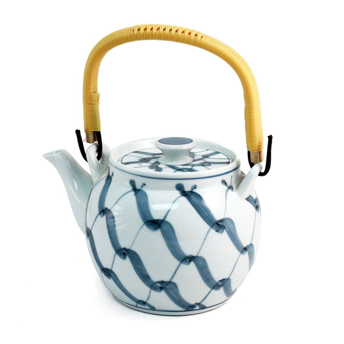 Blue Weave Teapot 47 fl oz