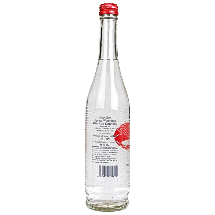 Okuaizu Natural Sparkling Spring Water 16.9 fl oz (500ml) x 12 bottles
