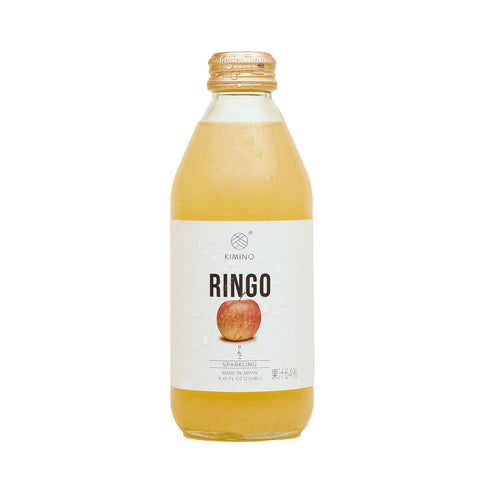 Kimino Sparkling Ringo Fuji Apple Juice 8.45 fl oz (250ml) x 24 bottles