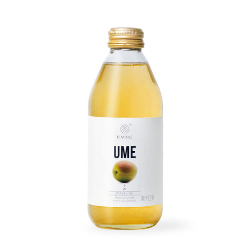 Kimino Sparkling Ume Plum Juice 8.45 fl oz (250ml) x 24 bottles
