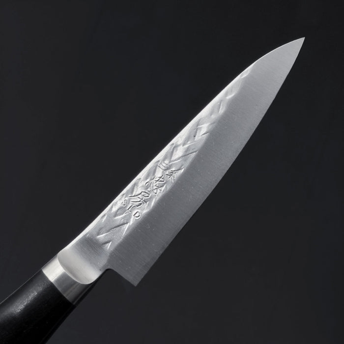Tadafusa SLD Paring 90mm Hammered Ebony Handle Blade
