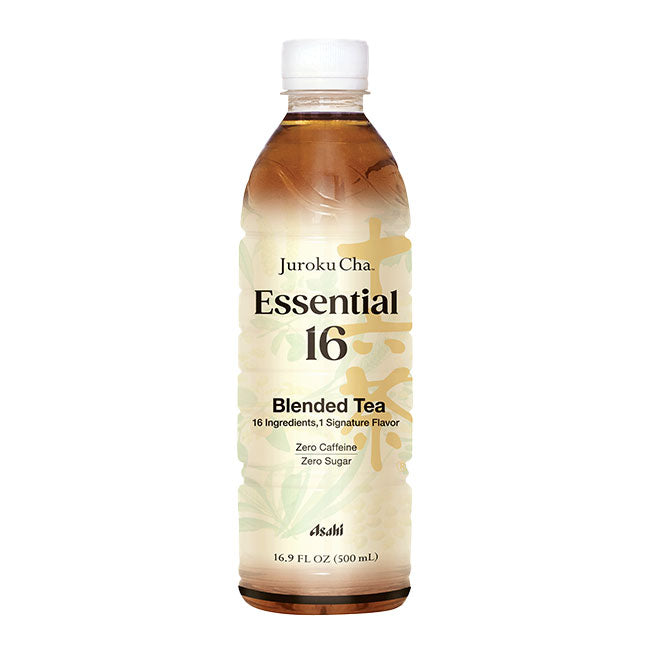 Asahi Juroku Cha 16 Blended Caffeine Free Tea 16.9 fl oz (500ml) Case of 12