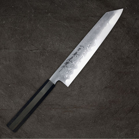 Ittosai Kotetsu Blue #1 Damascus Kengata Gyuto 240mm (9.4