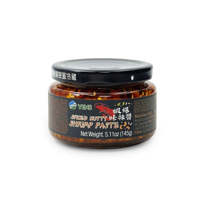 Yens Crunchy Spiced Nutty Shrimp Paste 5.1 oz