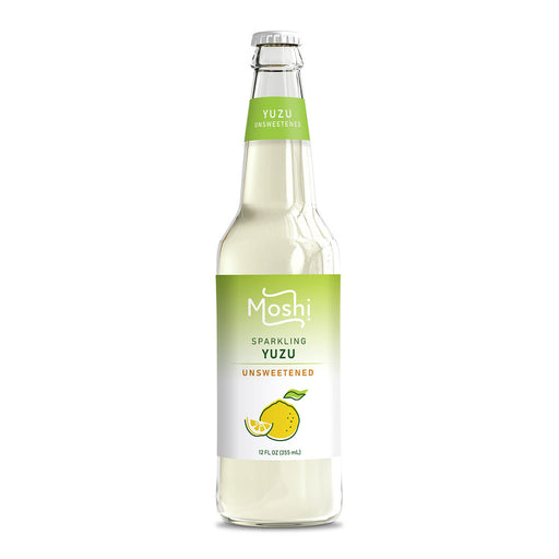 Moshi Sparkling Yuzu Unsweetened Drink 12 fl oz (355ml)