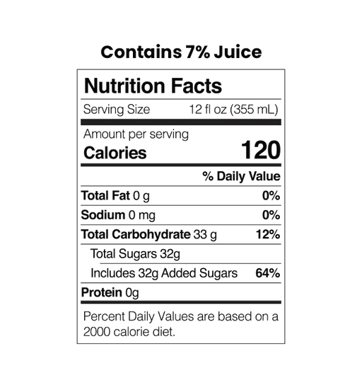 Nutrition Facts Moshi Sparkling Yuzu Red Shiso & Apple Drink 12 fl oz (355ml) x 12 bottles