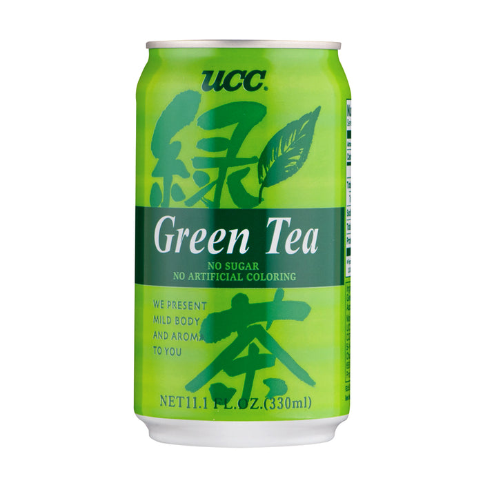 MTC Kitchen - UCC Green Tea 11.1 fl oz (330ml) x 24 cans