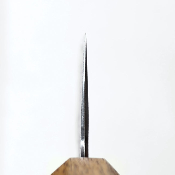 Hado Shiosai SG2 Bunka 180mm Oak Handle Choil