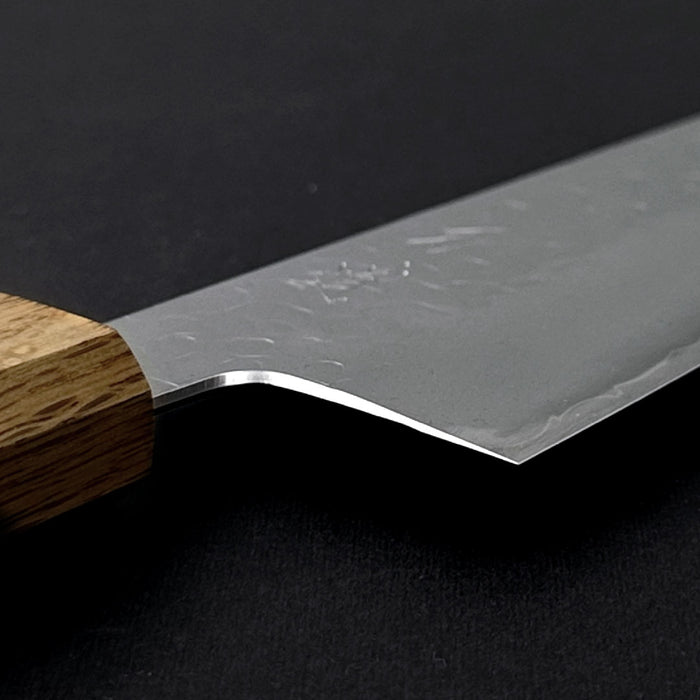 Hado Shiosai SG2 Bunka 180mm Oak Handle Heel