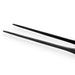 Chef Tongs Stainless Steel Special Sharp Plating Tweezers 8.25" (210mm) - Black Oxide