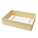 Wooden Sushi Neta Box without Tray and Lid