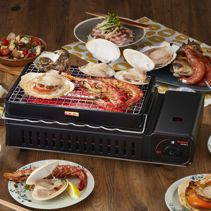 Iwatani Hibachi Grill Portable Butane Stove CB-ABR-US
