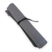 Canvas 6 Slots Knife Roll with Utility Pouch - Carbon Gray