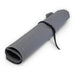 Canvas 6 Slots Knife Roll with Utility Pouch - Carbon Gray