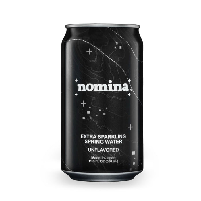 Nomina Premium Extra Sparkling Japanese Spring Water 11.8 fl oz (350ml) Pack of 24