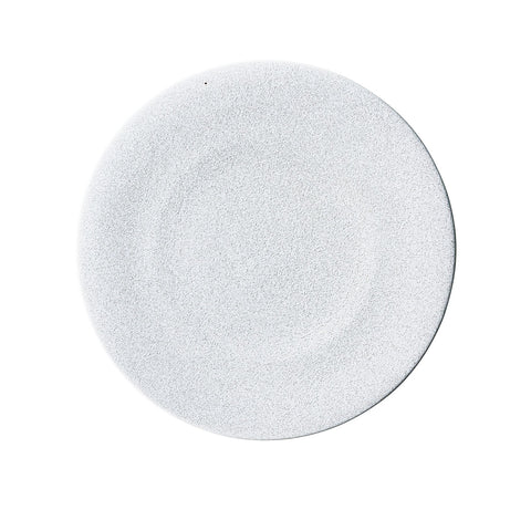 Unity Matte Light Gray Textured Salad Plate 8.1