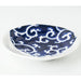 Shichita Someneko Karakusa Blue Cat Plate Kozara 5.1" dia