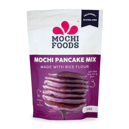 Mochi Foods Rice Flour Pancake Mix - Ube, Gluten Free 8 oz