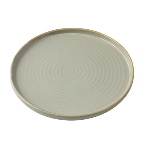 Golden Coast Rimmed Dinner Plate 9