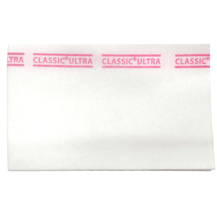 MDI Pro-Series Classic Ultra Foodservice Towels White w/red stripe 21.5" x 13" (72/case)