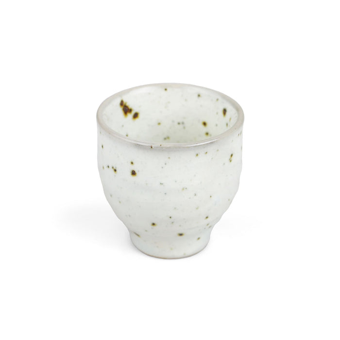 Kobiki Ivory Speckled Ceramic Sake Cup 3 fl oz