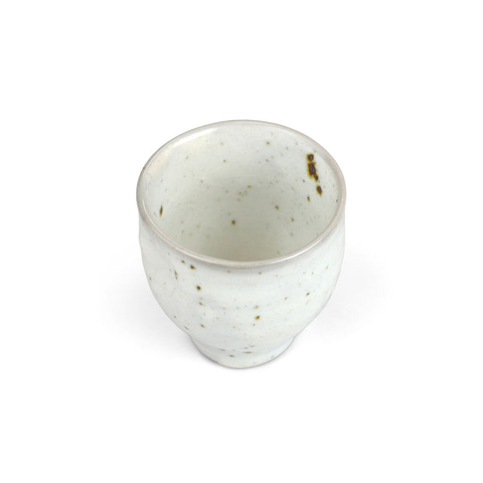 Kobiki Ivory Speckled Ceramic Sake Cup 3 fl oz