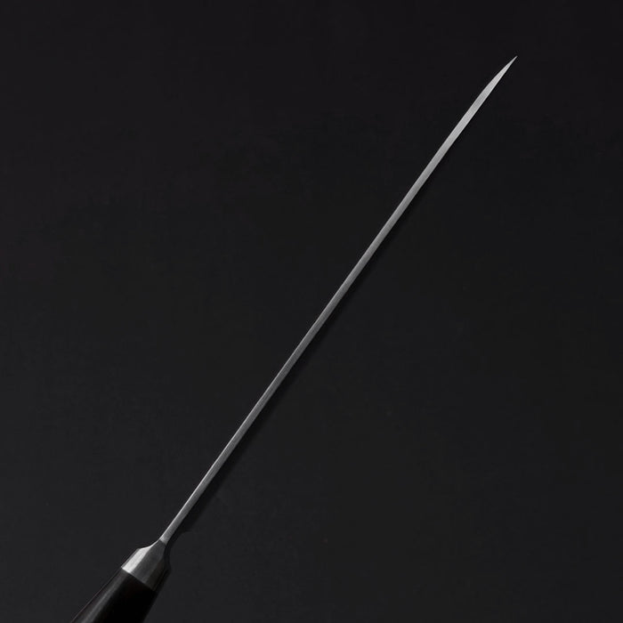 Tadafusa SLD Petty 150mm Hammered Ebony Handle Spine