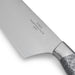 Nenohi Nagi Gyuto 210mm (8.2") Dry Silver - Back Logo