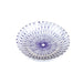Melamine Blue Mesh Line Soy Sauce Dish 3.75" dia