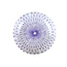 Melamine Blue Mesh Line Soy Sauce Dish 3.75" dia