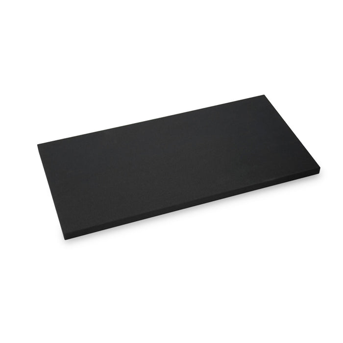 Asahi Rubber Matte Black Pro Cutting Board 23.6" x 11.8" x 0.75" ht
