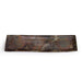 Kanayama Matte Brown Rimmed Rectangular Sashimi Plate 11.6" x 3"