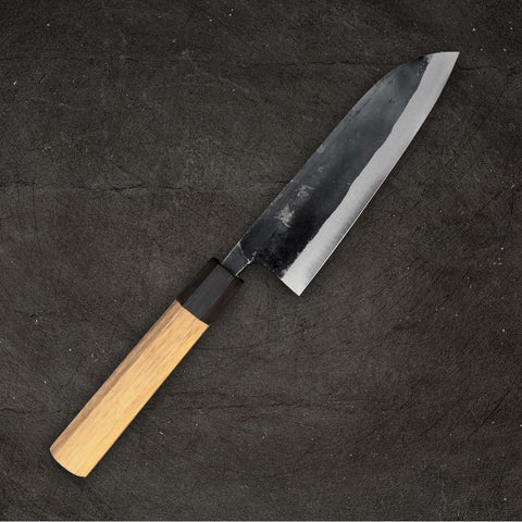 Ishizuchi Blue #2 Kurouchi Santoku 165mm (6.5