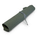 Canvas 6 Slots Knife Roll with Utility Pouch Sage Green